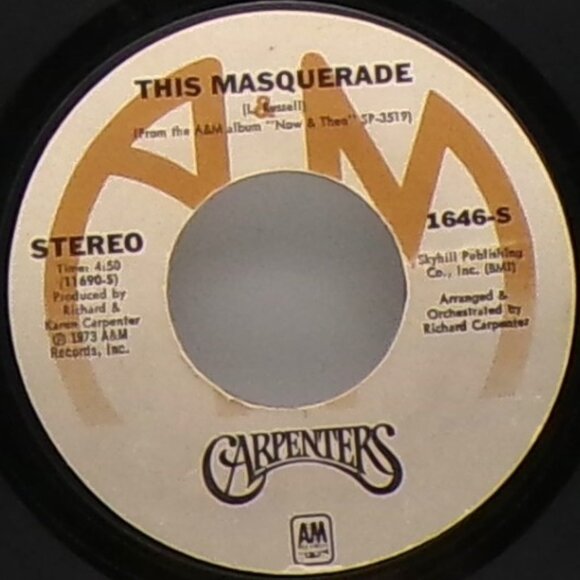 Please Mr. Postman/This Masquerade by The Carpenters 45 - Picture 6 of 6